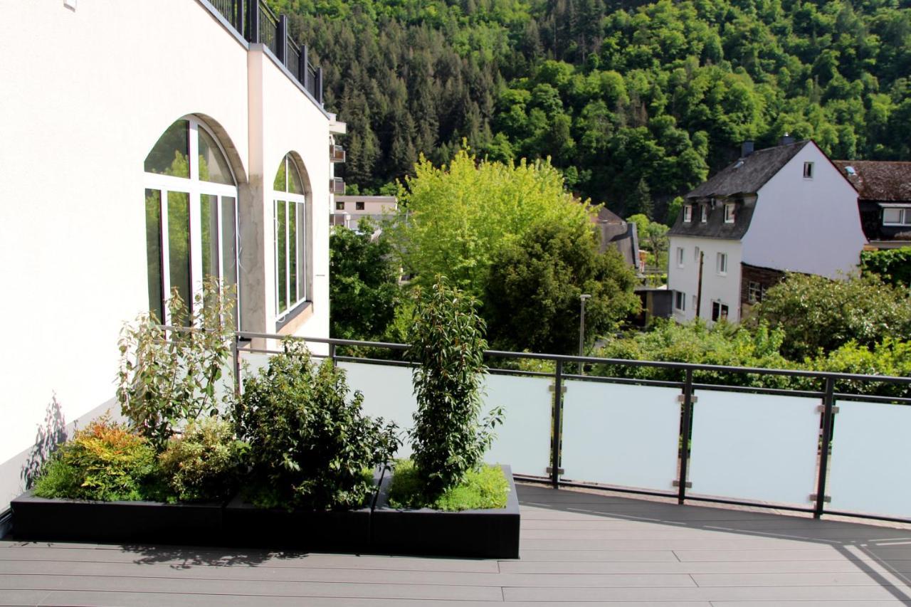 Moselromance - Luxusapartment - Grosse Terrasse - Ruhige Lage Traben-Trarbach Esterno foto